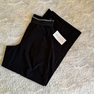 Athleta Stratosphere Black Wide Leg Pant